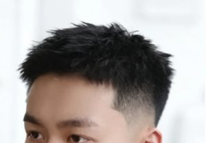 俐落美式短碎蓋