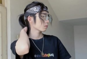 長髮型男復古感