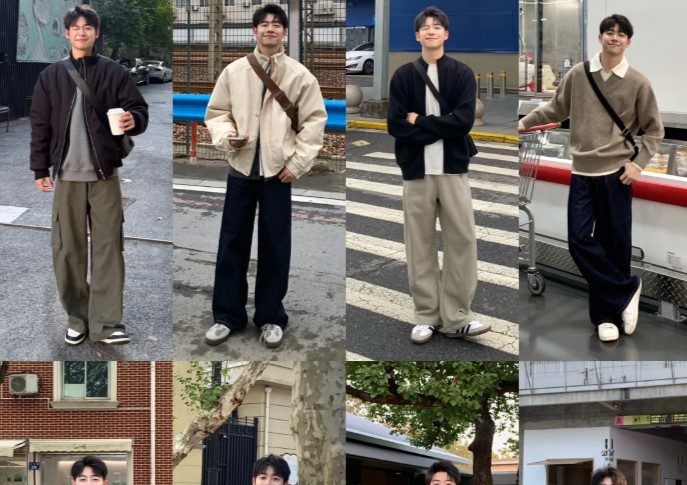 男生牛仔褲穿搭