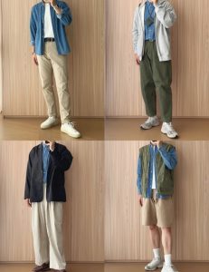 男生牛仔襯衫穿搭