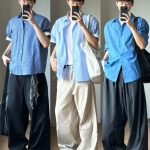 藍色襯衫穿搭