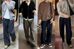 針織外套穿搭男